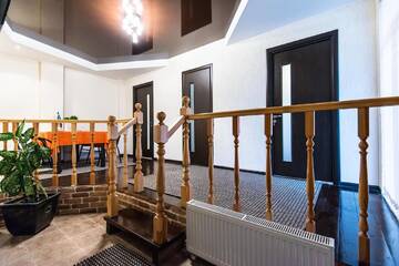 Фото номера Коттедж (4 взрослых) с сауной Загородные дома Cottage Complex Pigasovo г. Пигасово 9