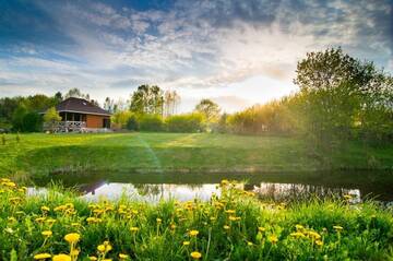 Фото номера Коттедж (4 взрослых) с сауной Загородные дома Cottage Complex Pigasovo г. Пигасово 16